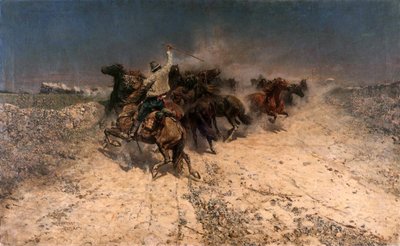 Panic Rushing Horses by Enrico Coleman